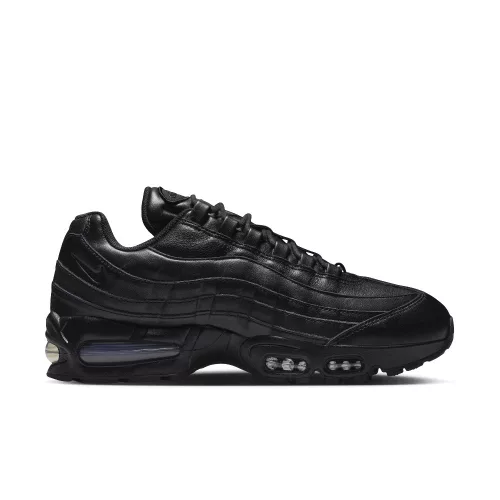 Nike Air Max 95 QS Big Bubble Black Leather alacsony szárú sneaker – termékfotó, oldalnézet