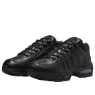 Nike Air Max 95 QS Big Bubble Black Leather alacsony szárú sneaker – termékfotó, oldalnézet