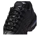 Nike Air Max 95 QS Big Bubble Black Leather alacsony szárú sneaker – termékfotó, oldalnézet