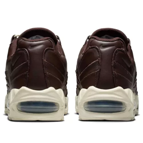 Nike Air Max 95 QS Big Bubble Baroque Brown Leather alacsony szárú sneaker – termékfotó, oldalnézet