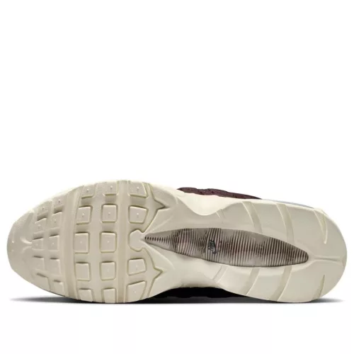 Nike Air Max 95 QS Big Bubble Baroque Brown Leather alacsony szárú sneaker – termékfotó, oldalnézet