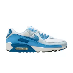 Nike Air Max 90 University Blue White (Women's) alacsony szárú sneaker – termékfotó, oldalnézet
