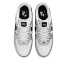 Nike Air Force 1 Low '07 LV8 Metallic Silver White Black alacsony szárú sneaker – termékfotó, oldalnézet