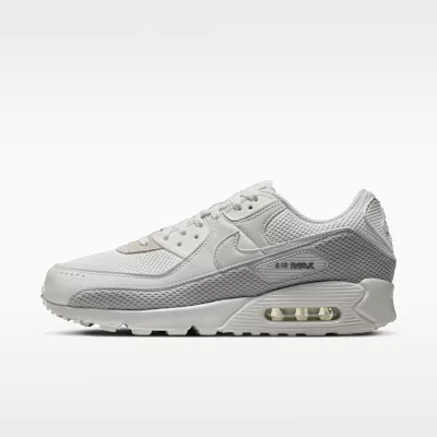 Nike Air Max 90 Premium Off White Grey Fog alacsony szárú sneaker – termékfotó, oldalnézet