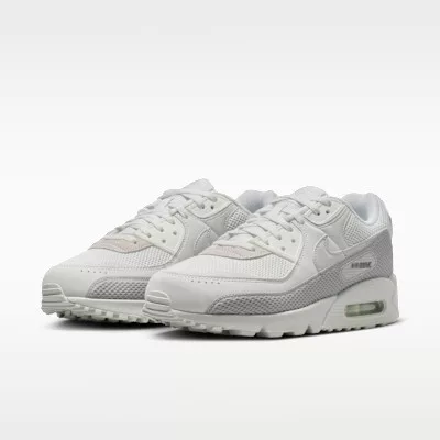 Nike Air Max 90 Premium Off White Grey Fog alacsony szárú sneaker – termékfotó, oldalnézet