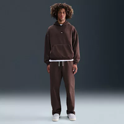 Nike Standard Issue Brushed Pullover Hoodie Baroque Brown uniszex pulóver barna