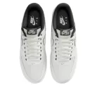 Nike Air Force 1 Low '07 LV8 Summit White Dark Smoke Grey Cordura alacsony szárú sneaker – termékfotó, oldalnézet