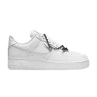 Nike Air Force 1 '07 Low Summit White Mini Charm (Women's) alacsony szárú sneaker – termékfotó, oldalnézet