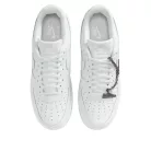 Nike Air Force 1 '07 Low Summit White Mini Charm (Women's) alacsony szárú sneaker – termékfotó, oldalnézet