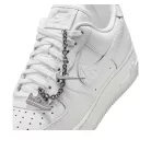 Nike Air Force 1 '07 Low Summit White Mini Charm (Women's) alacsony szárú sneaker – termékfotó, oldalnézet