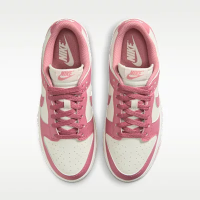 Nike Dunk Low Sail Peony (Women's) női alacsony szárú utcai sneaker fehér rózsaszín