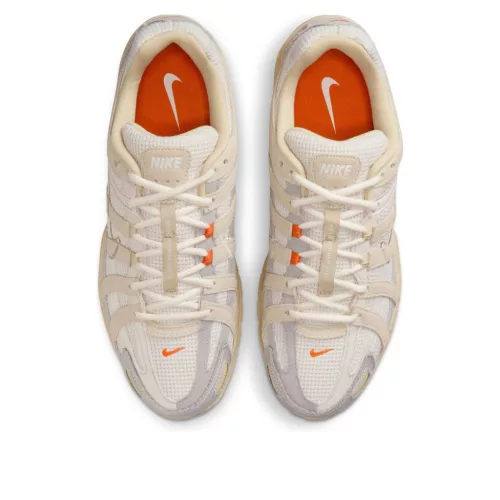 Nike P-6000 College Grey Khaki Safety Orange alacsony szárú sneaker – termékfotó, oldalnézet