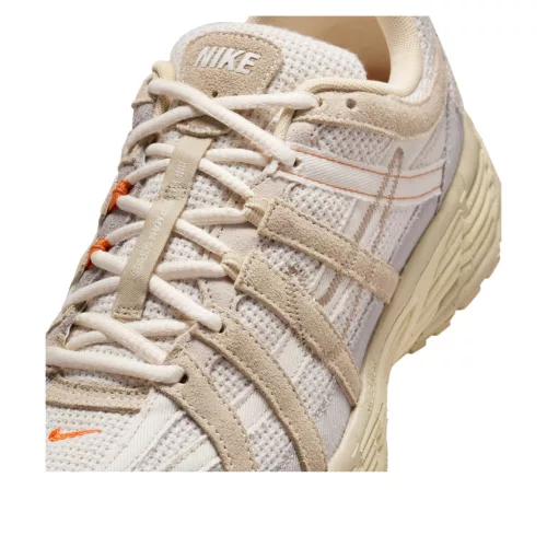 Nike P-6000 College Grey Khaki Safety Orange alacsony szárú sneaker – termékfotó, oldalnézet
