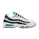 Nike Air Max 95 OG 'Black Border' 2025 férfi alacsony szárú utcai sneaker fehér fekete ezüst zöld