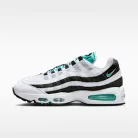 Nike Air Max 95 OG 'Black Border' 2025 férfi alacsony szárú utcai sneaker fehér fekete ezüst zöld