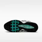Nike Air Max 95 OG 'Black Border' 2025 férfi alacsony szárú utcai sneaker fehér fekete ezüst zöld