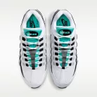 Nike Air Max 95 OG 'Black Border' 2025 férfi alacsony szárú utcai sneaker fehér fekete ezüst zöld