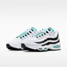 Nike Air Max 95 OG 'Black Border' 2025 férfi alacsony szárú utcai sneaker fehér fekete ezüst zöld