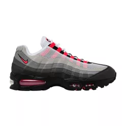   Nike Air Max 95 OG Big Bubble Solar Red 2.0 férfi alacsony szárú utcai sneaker fekete