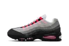 Nike Air Max 95 OG Big Bubble Solar Red 2.0 férfi alacsony szárú utcai sneaker fekete