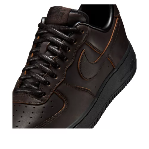 Nike Air Force 1 Low '07 PRM Morse Code Velvet Brown Black alacsony szárú sneaker – termékfotó, oldalnézet
