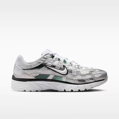 Nike P-6000 Dark Smoke Grey White (Women's) alacsony szárú sneaker – termékfotó, oldalnézet