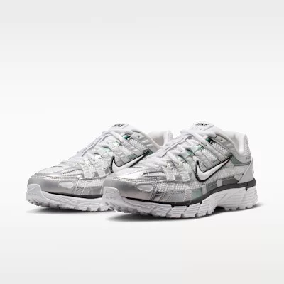 Nike P-6000 Dark Smoke Grey White (Women's) alacsony szárú sneaker – termékfotó, oldalnézet