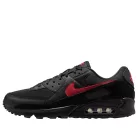 Nike Air Max 90 Black Tough Red férfi alacsony szárú utcai sneaker fekete piros