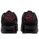 Nike Air Max 90 Black Tough Red férfi alacsony szárú utcai sneaker fekete piros