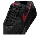 Nike Air Max 90 Black Tough Red férfi alacsony szárú utcai sneaker fekete piros