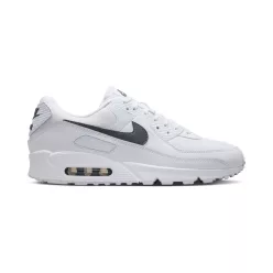 Nike Air Max 90 White Smoke Grey alacsony szárú sneaker – termékfotó, oldalnézet