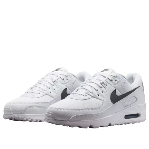 Nike Air Max 90 White Smoke Grey alacsony szárú sneaker – termékfotó, oldalnézet