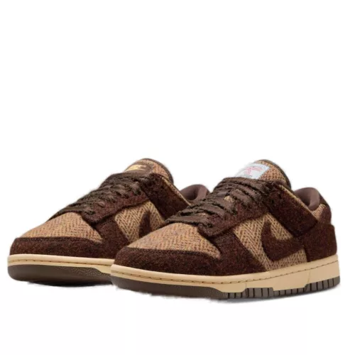 Nike Dunk Low Harris Tweed Sesame (Women's) alacsony szárú sneaker – termékfotó, oldalnézet