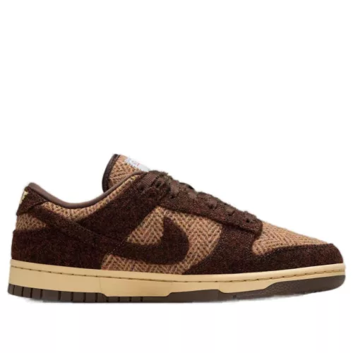Nike Dunk Low Harris Tweed Sesame (Women's) alacsony szárú sneaker – termékfotó, oldalnézet