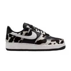 Nike Air Force 1 Low Cow Print Black (Women's) alacsony szárú sneaker – termékfotó, oldalnézet
