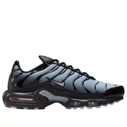 Nike Air Max Plus SE Black Wolf Grey (Women's) alacsony szárú sneaker – termékfotó, oldalnézet