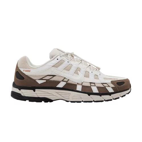 Nike P-6000 Light Orewood Brown Mink Brown férfi alacsony szárú utcai sneaker barna
