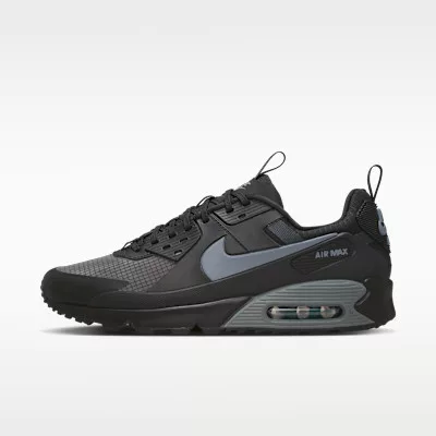 Air Max 90 Drift Black Wolf Grey Anthracite alacsony szárú sneaker – termékfotó, oldalnézet