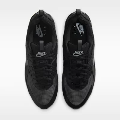 Air Max 90 Drift Black Wolf Grey Anthracite alacsony szárú sneaker – termékfotó, oldalnézet