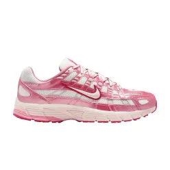 Nike P-6000 White Silt Red Peony (Women's) alacsony szárú sneaker – termékfotó, oldalnézet