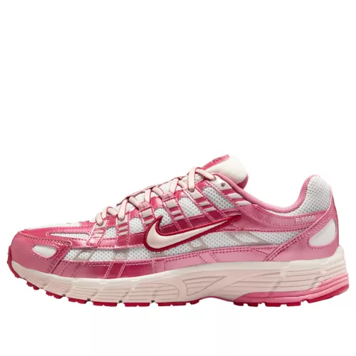 Nike P-6000 White Silt Red Peony (Women's) alacsony szárú sneaker – termékfotó, oldalnézet