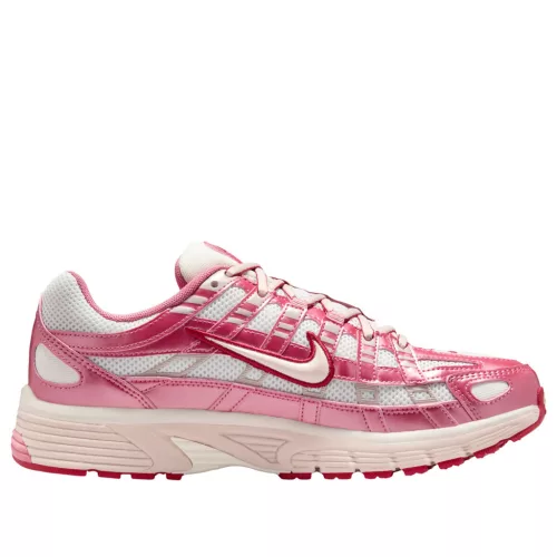 Nike P-6000 White Silt Red Peony (Women's) alacsony szárú sneaker – termékfotó, oldalnézet
