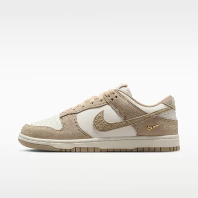 Nike Dunk Low 'Sail White Metallic Gold' (Women's) női alacsony szárú utcai sneaker fehér