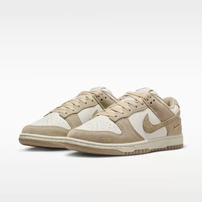 Nike Dunk Low 'Sail White Metallic Gold' (Women's) női alacsony szárú utcai sneaker fehér