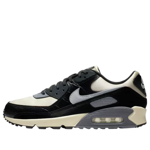 Nike Air Max 90 QS Smoke Grey Crocodile alacsony szárú sneaker – termékfotó, oldalnézet