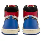 Jordan 1 Retro High OG SP Fragment x Union LA Varsity Red Sport Royal magas szárú sneaker – termékfotó, oldalnézet