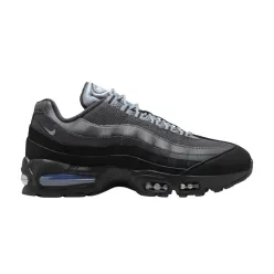 Nike Air Max 95 'Big Bubble - Black Metallic Silver' alacsony szárú sneaker – termékfotó, oldalnézet