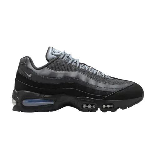 Nike Air Max 95 'Big Bubble - Black Metallic Silver' alacsony szárú sneaker – termékfotó, oldalnézet