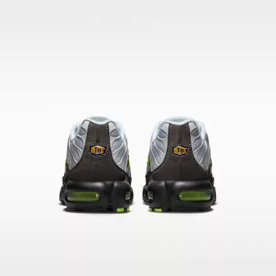 Nike Air Max Plus White Pearl Grey Neon férfi alacsony szárú utcai sneaker fehér