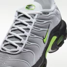 Nike Air Max Plus White Pearl Grey Neon férfi alacsony szárú utcai sneaker fehér